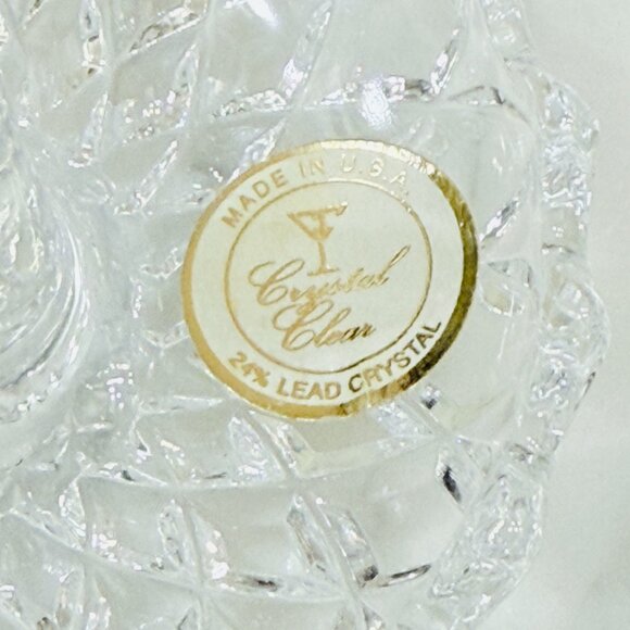 Vintage Crystal Ring Holder Dish - Picture 6 of 11